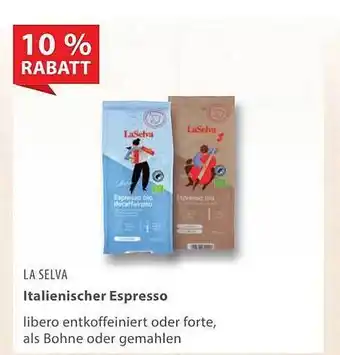 basic La selva italienischer espresso Angebot