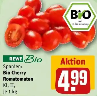 REWE Bio Cherry Romatomaten 1 kg Angebot