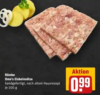 REWE Rümke Oma's Eisbeinsülze 100 g Angebot