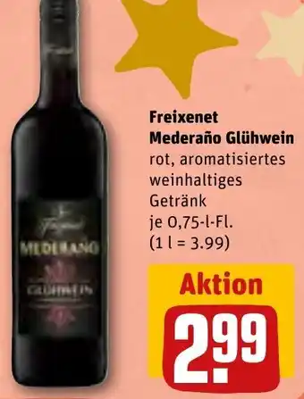 REWE Freixenet Mederaño Glühwein 0,75 L-Fl. Angebot