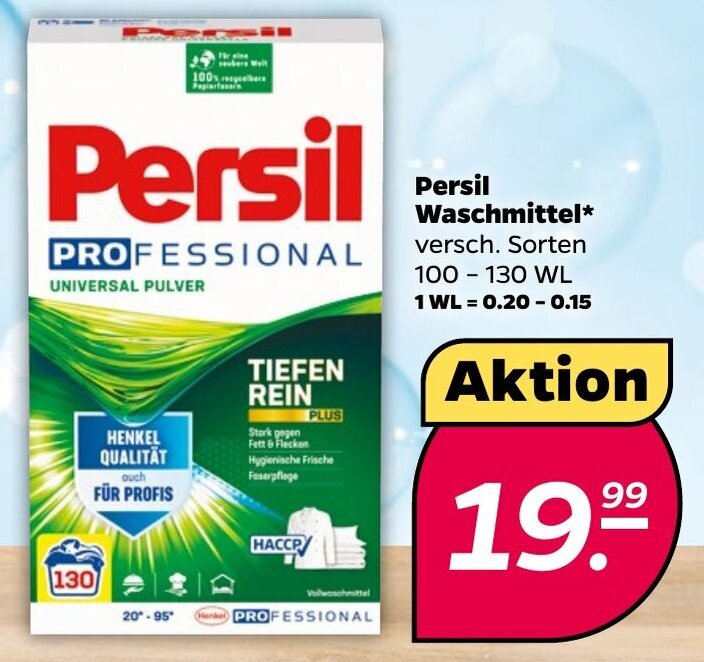 Elegantes Persil Angebot 130 Wschen Fotos