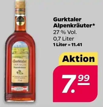 NETTO Gurktaler Alpenkräuter 0,7 Liter Angebot