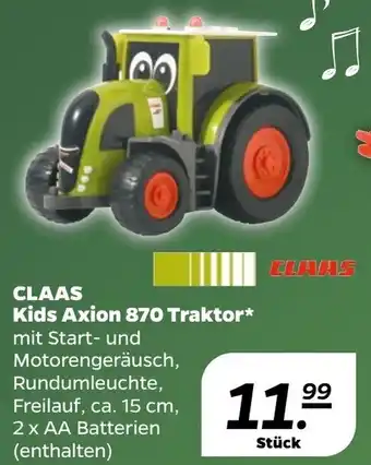 NETTO Claas Kids Axion 870 Traktor Angebot