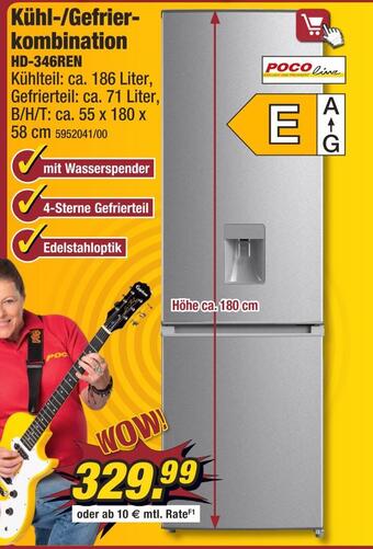 Poco Poco line kühl-/gefrierkombination Angebot