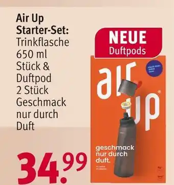 Rossmann Air up starter-set trinkflasche & duftpods Angebot