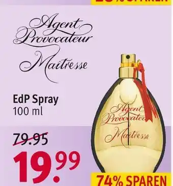 Rossmann Agent provocateur edp spray Angebot