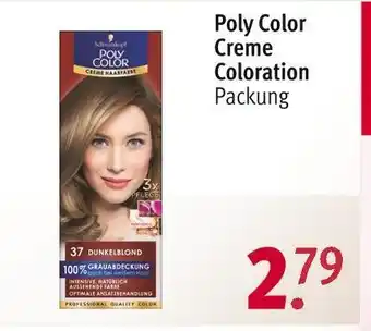 Rossmann Poly color creme coloration Angebot