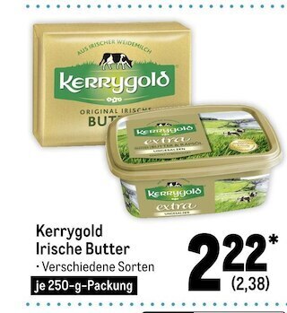 METRO Kerrygold irische butter Angebot