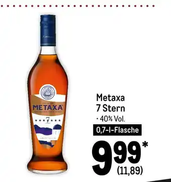 METRO Metaxa 7 stern weinbrand Angebot