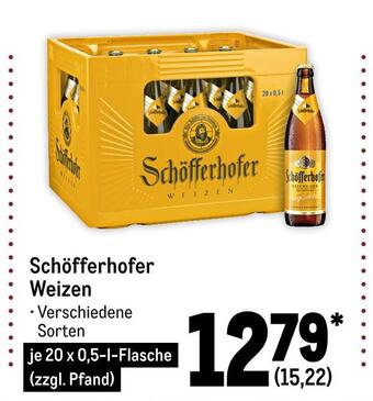 METRO Schöfferhofer weizen Angebot