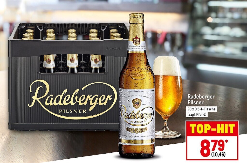Radeberger pilsner Angebot bei METRO