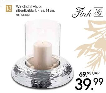 Zurbrüggen Fink windlicht aldo Angebot