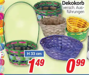 CENTERSHOP Dekokorb Angebot