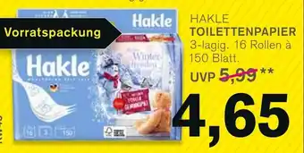 KODi Hakle Toilettenpapier 16 Rollen Angebot