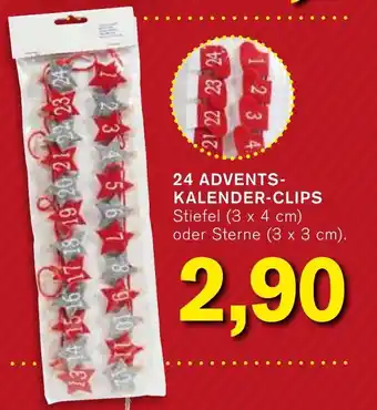 KODi 24 Adventskalender-Clips Angebot