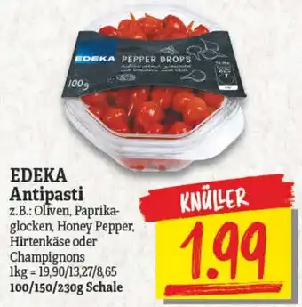 NP Discount Edeka Antipasti 100/150/230g Schale Angebot