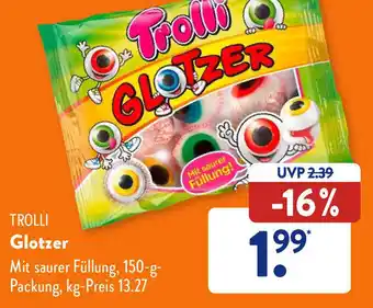 Aldi Süd Trolli Glotzer 150 g Packung Angebot