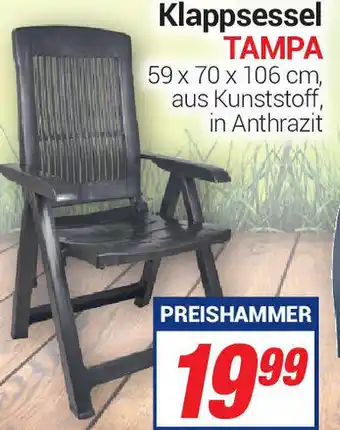 CENTERSHOP Klappsessel Tampa Angebot