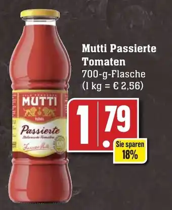 Edeka Neukauf Mutti Passierte Tomaten 700 g Flasche Angebot