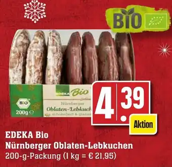 Edeka Neukauf Edeka Bio Nürnberger Oblaten Lebkuchen 200 g Packung Angebot