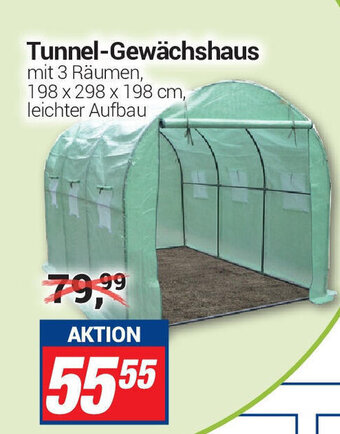 CENTERSHOP Tunnel Gewächshaus Angebot