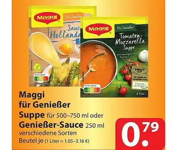 Famila Nord Ost Maggi für genießer suppe oder genießer-sauce Angebot