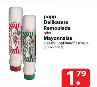 Famila Nord Ost Prokudent delikatess remoulade oder mayonnaise Angebot