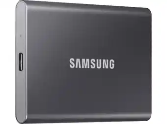 Saturn Samsung portable ssd t7 festplatte, 1 tb ssd, extern, titan grey Angebot