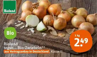 tegut Bioland tegut... Bio Zwiebeln 1 kg Angebot