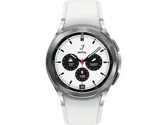 MediaMarkt Samsung galaxy watch4, classic, bt, 42 mm smartwatch edelstahl fluorkautschuk, s/m, silver Angebot