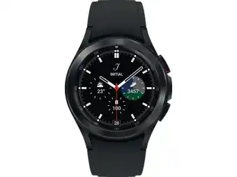 MediaMarkt Samsung galaxy watch4, classic, lte, 42 mm smartwatch edelstahl fluorkautschuk, s/m, black Angebot