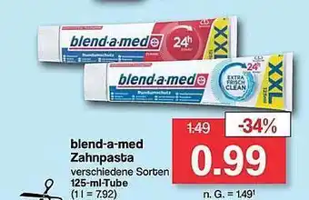 Famila Nord West Blend-a-med zahnpasta Angebot