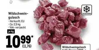 METRO Wildschwein gulasch Angebot