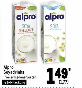 METRO Alpro soyadrinks Angebot