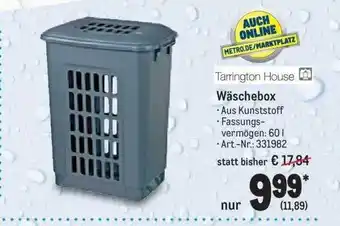 METRO Tarrington house wäschebox Angebot