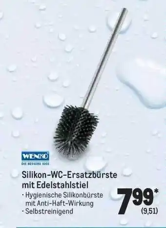 METRO Wenko silikon-wc-ersatzbürste mit edelstahlstiel Angebot