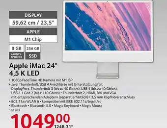 Selgros Apple imac 24 Angebot