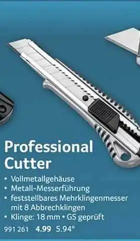 Selgros Professional cutter Angebot