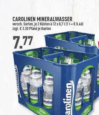 Marktkauf Carolinen mineralwasser Angebot