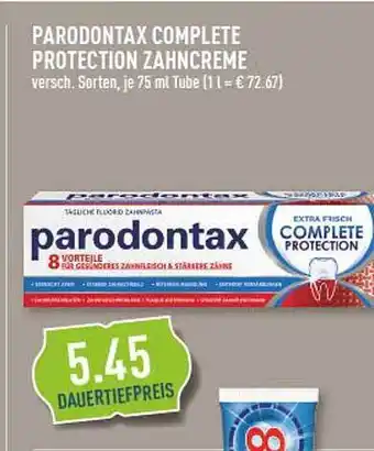 Marktkauf Parodontax complete protection zahncreme Angebot