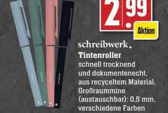 Scheck-in-Center Schreibwerk tintenroller Angebot