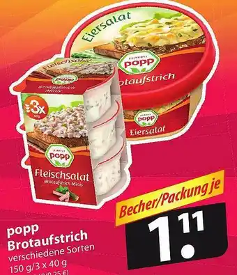 Famila Nord Ost Popp brotaufstrich Angebot