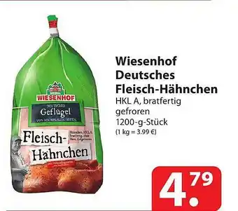 Famila Nord Ost Wiesenhof deutsches fleisch-hähnchen Angebot