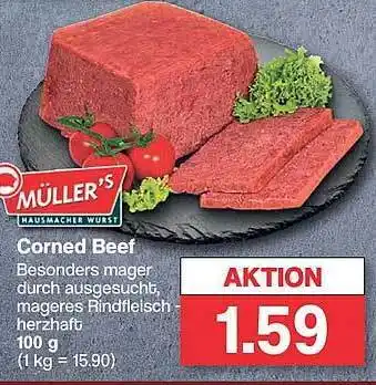 Famila Nord West Müller's corned beef Angebot