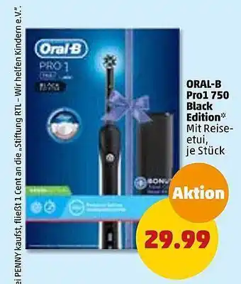 PENNY Oral-b pro1 750 black edition Angebot