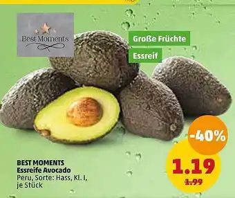 PENNY Best moments essreife avocado Angebot