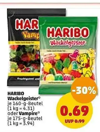 PENNY Haribo wackelgeister oder vampire Angebot