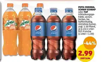 PENNY Pepsi, miranda, schwip schwap oder 7up Angebot