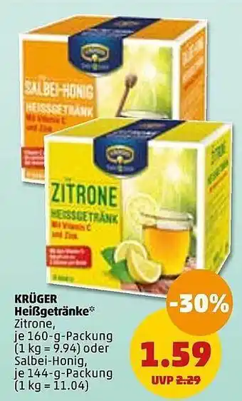 PENNY Krüger heißgetränke Angebot