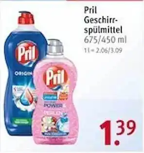 Rossmann Pril geschirrspülmittel Angebot